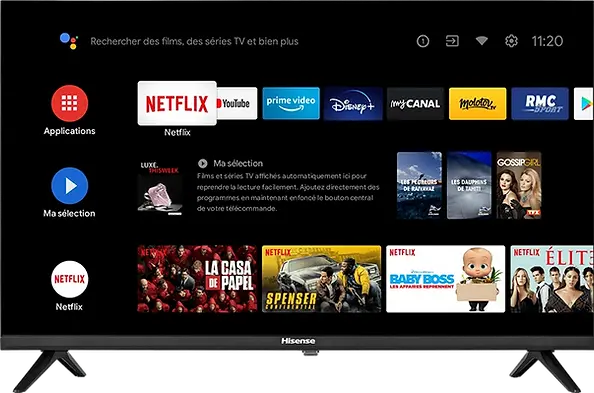 IRON TV MAX sur Hisense TV